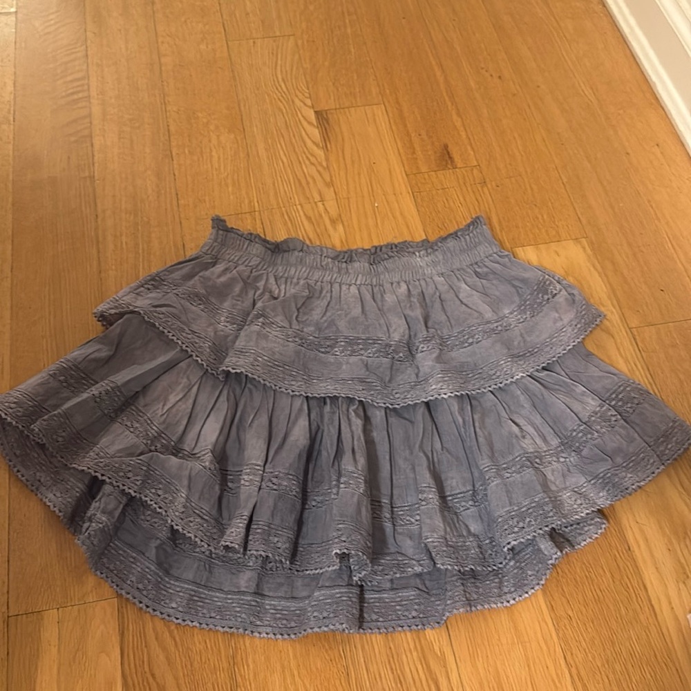 Like New Ruffle Mini Heritage Skirt